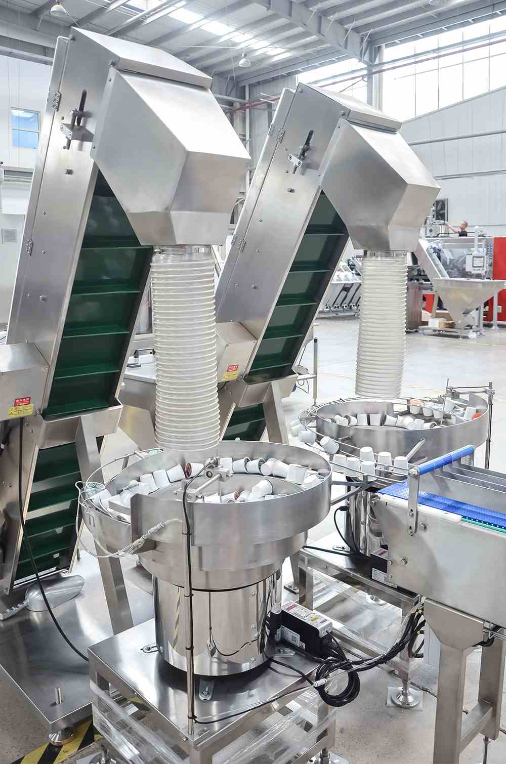 2-дисковая вибрационная система сортировки